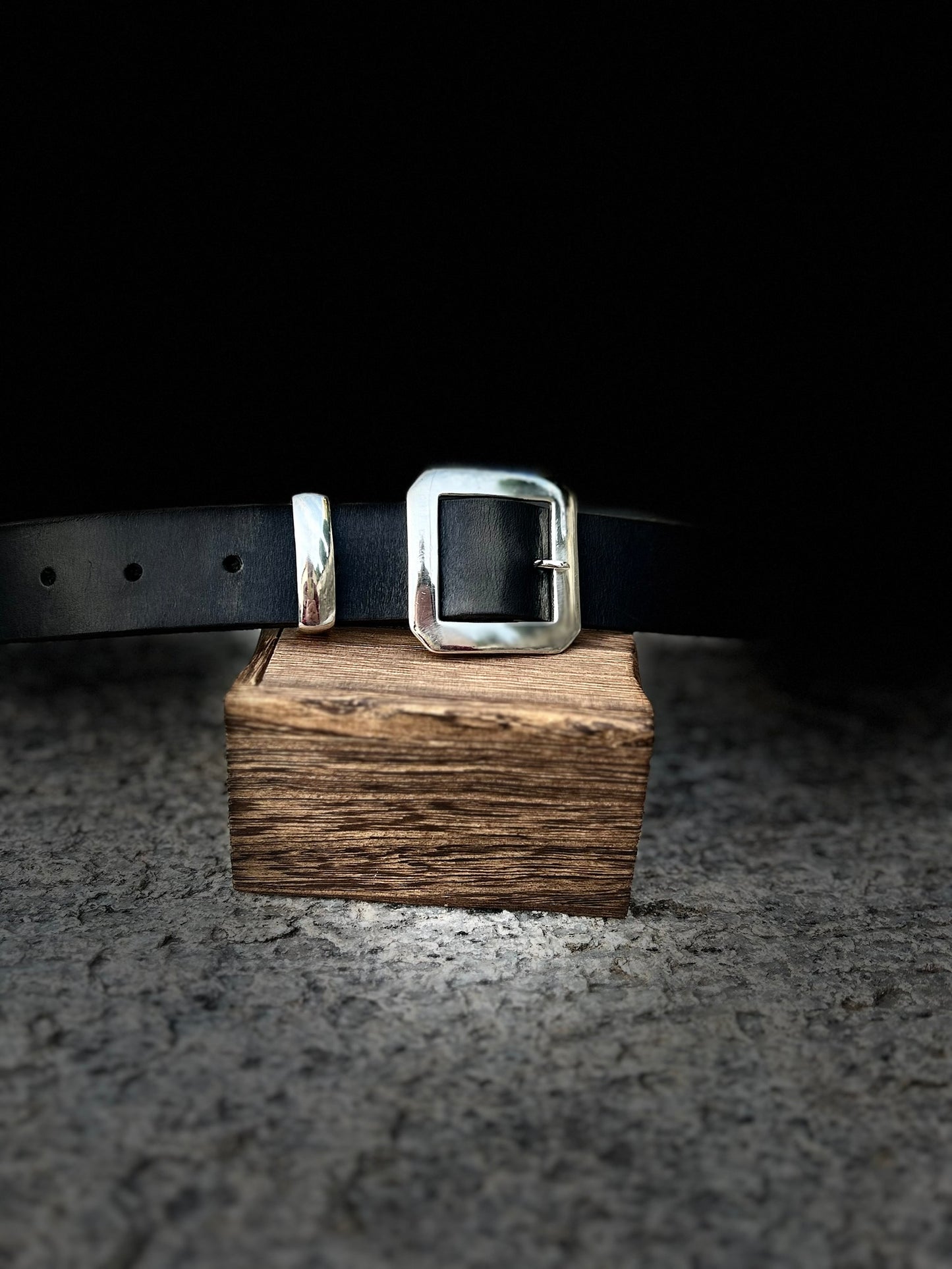 Cintura Cuoio e Argento 925