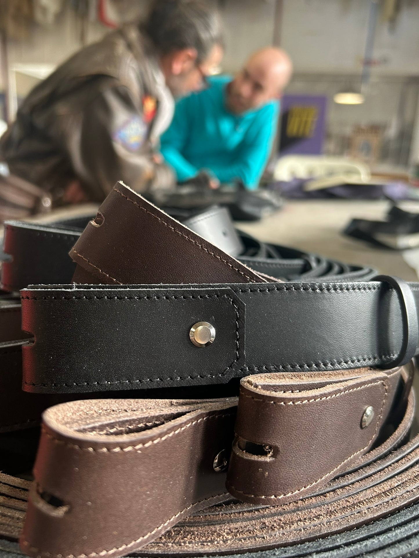 Cintura Cuoio e Argento 925