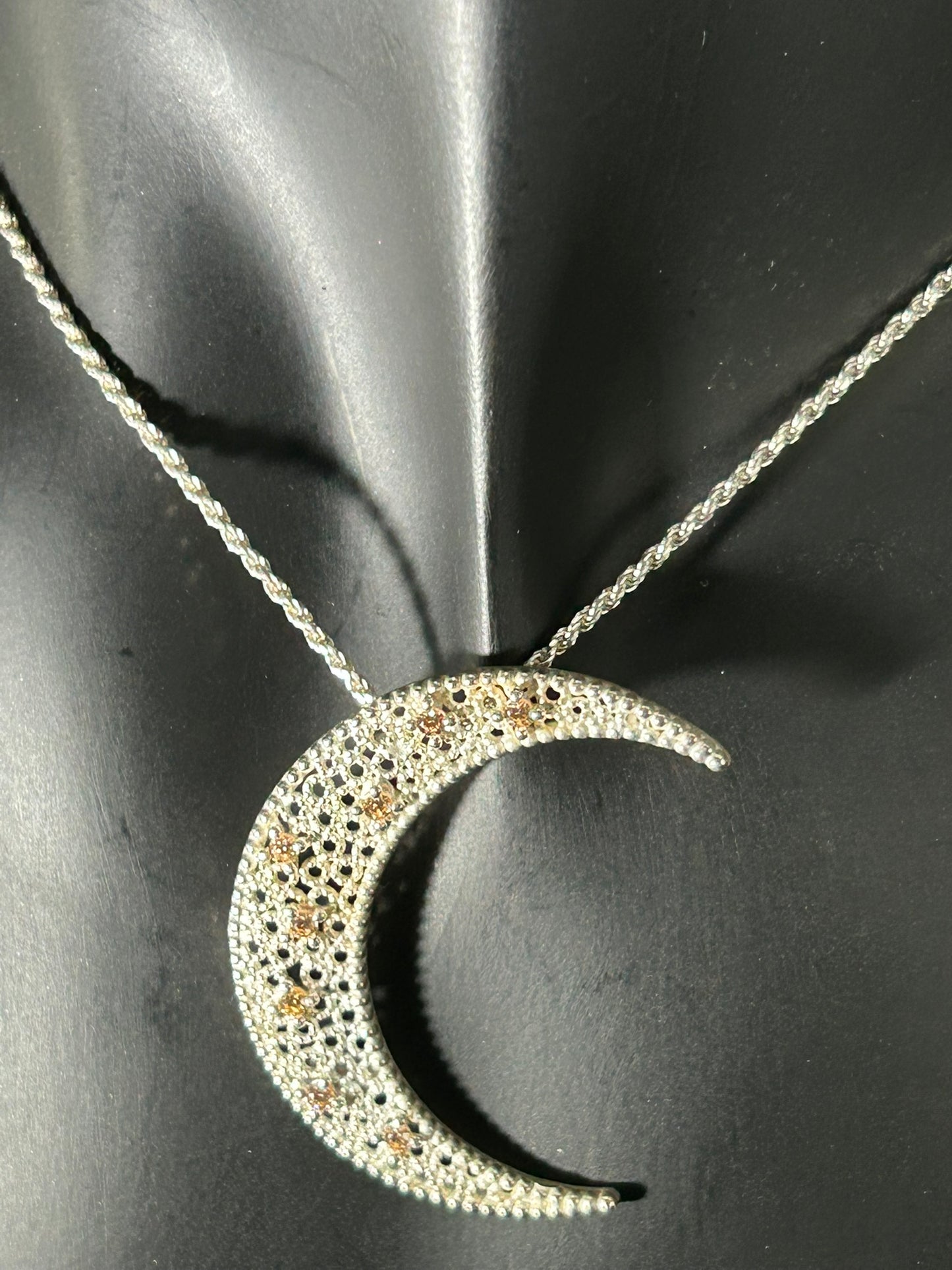 Collana Luna Champagne