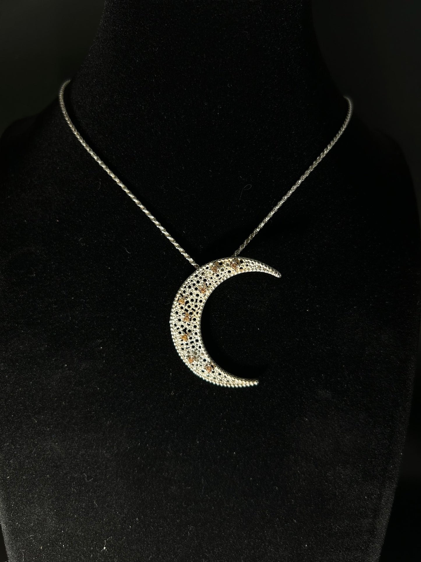Collana Luna Champagne