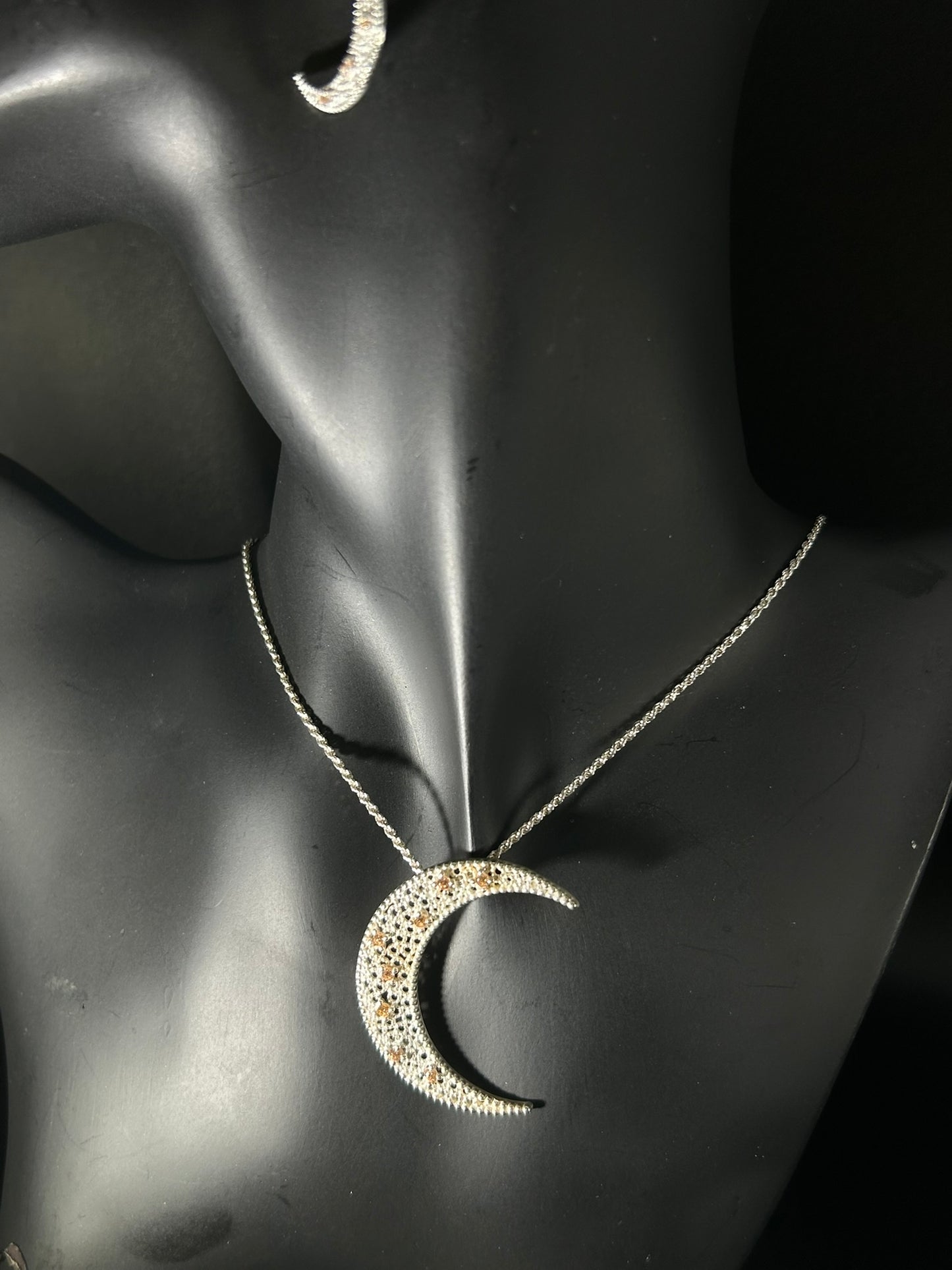 Collana Luna Champagne