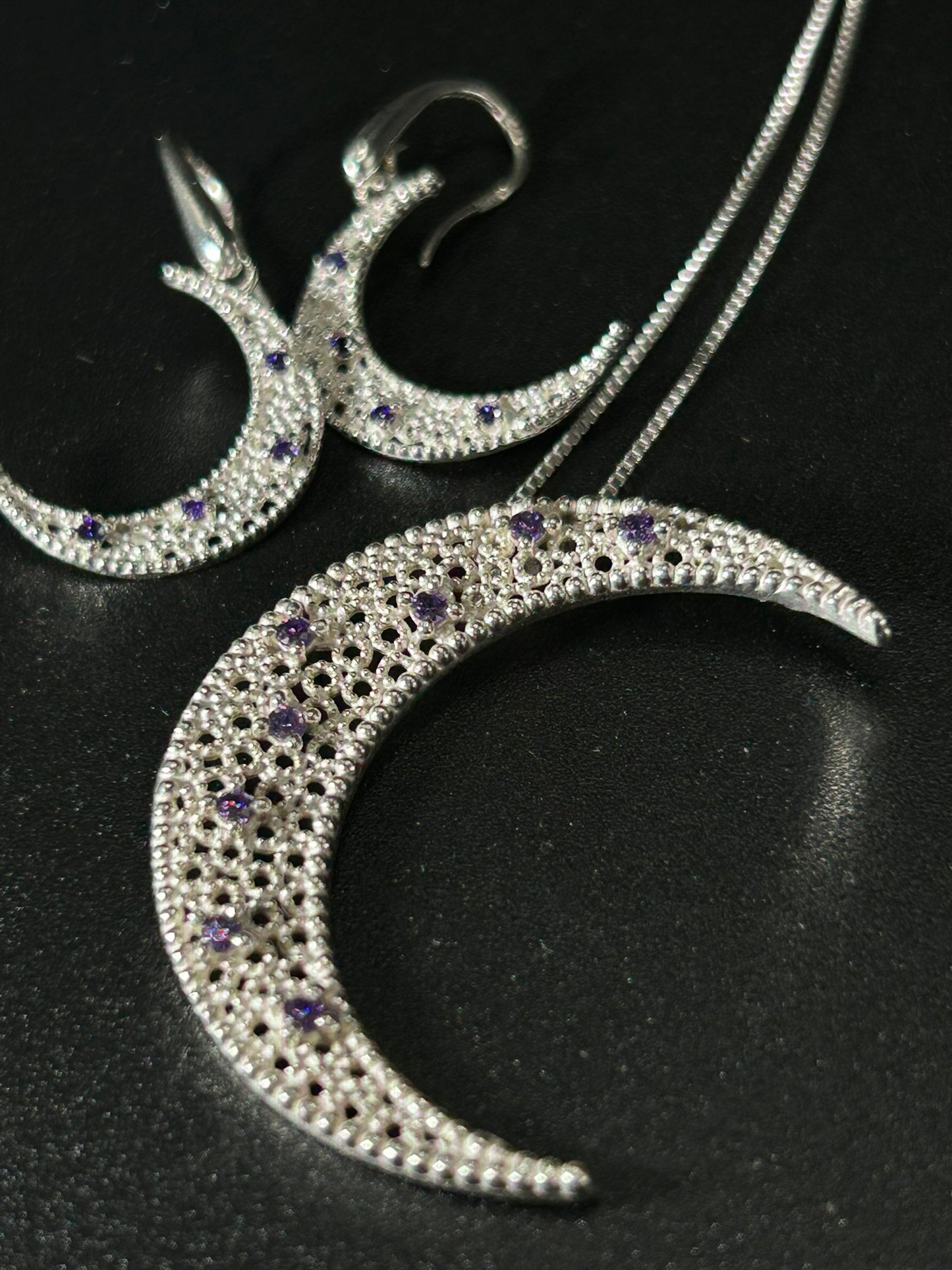 Collana Luna Viola