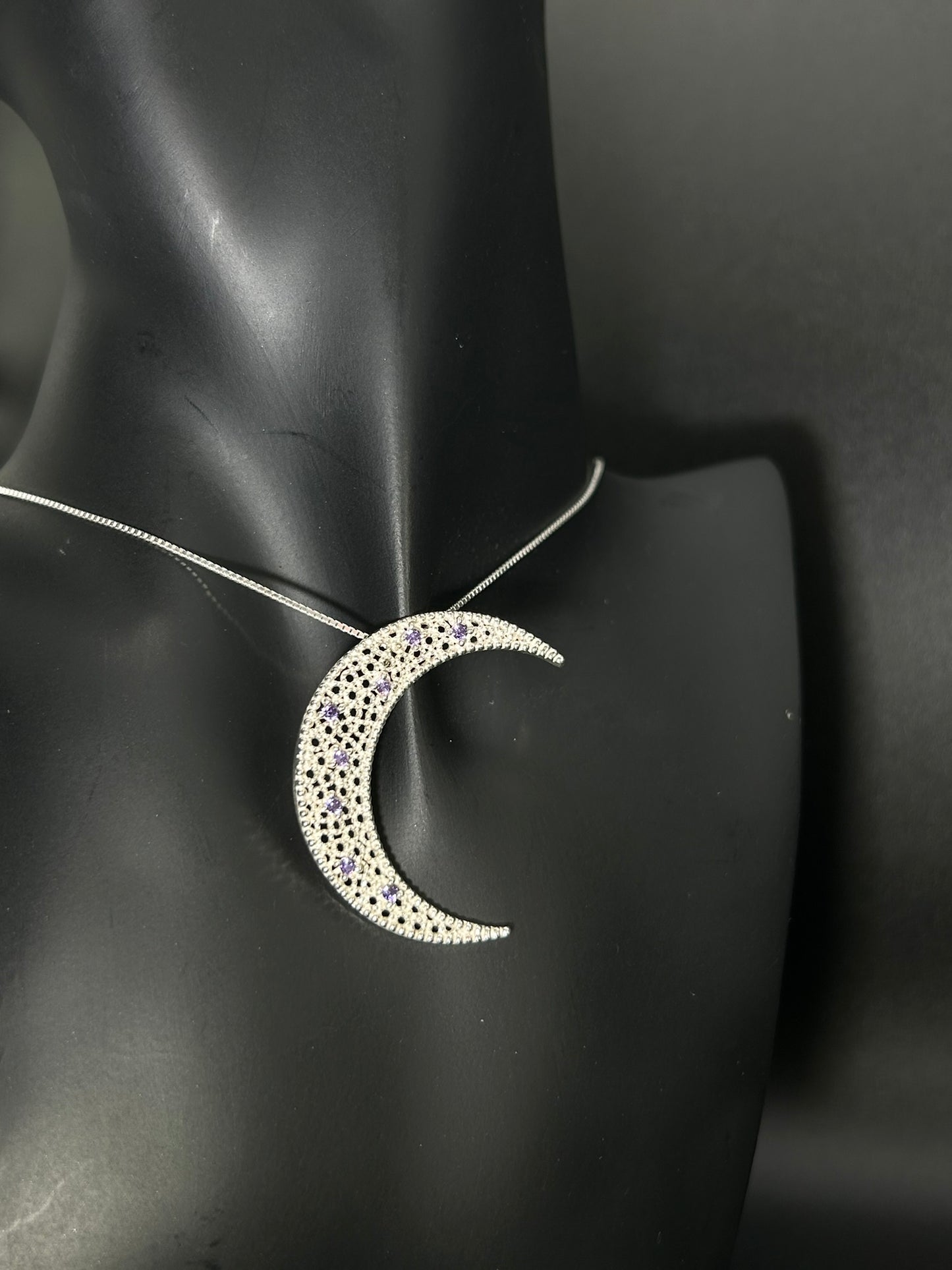 Collana Luna Viola