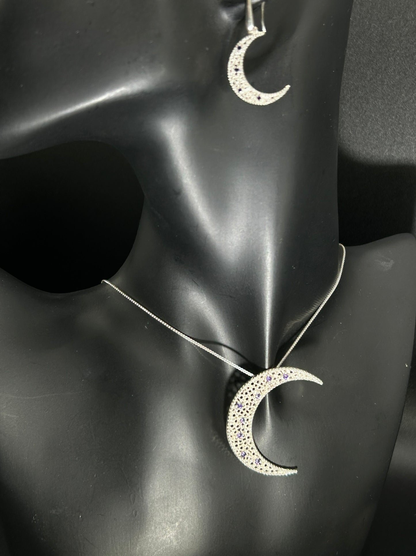Collana Luna Viola