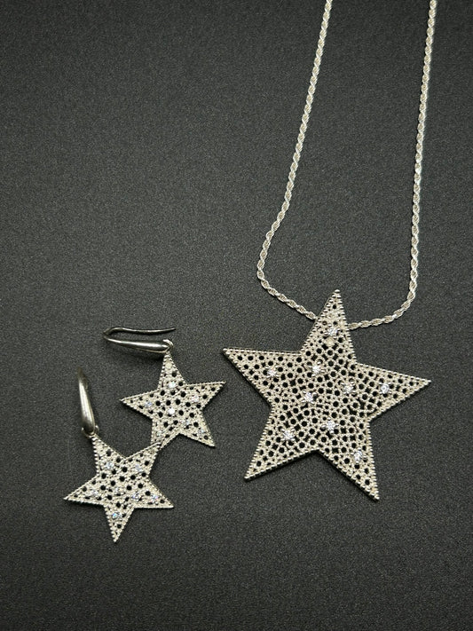 Collana Stella Bianca