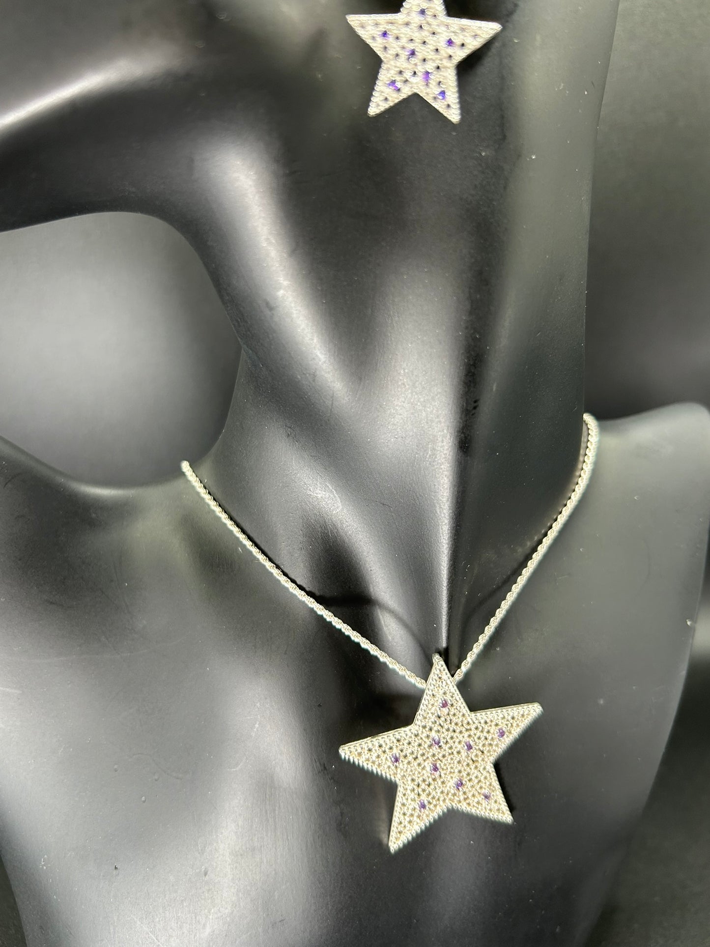 Collana Stella Viola