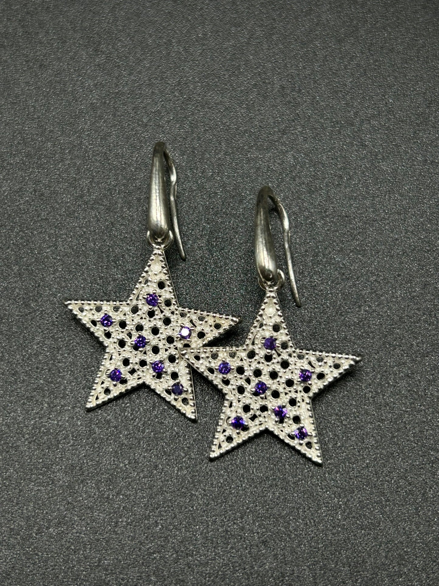 Orecchini Stella Viola