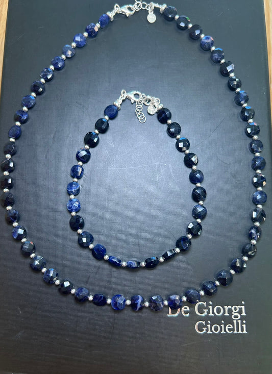 Bracciale Sodalite Quadrata