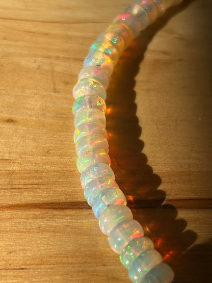 Rainbow Choker with Opal