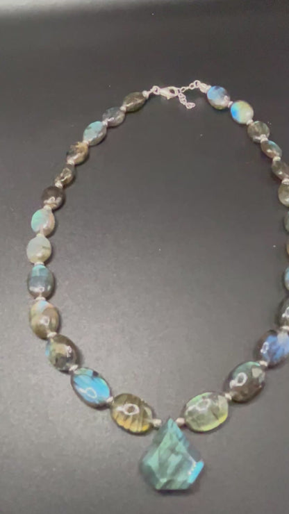 Girocollo con Labradorite